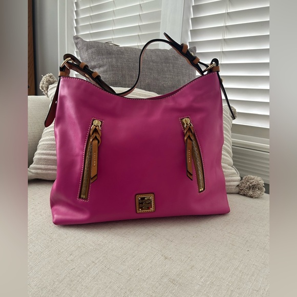 Dooney & Bourke Handbags - Dooney & Bourke Fuschia hobo bag
